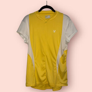 Bontrager Cycling Jersey L Yellow White Women’s